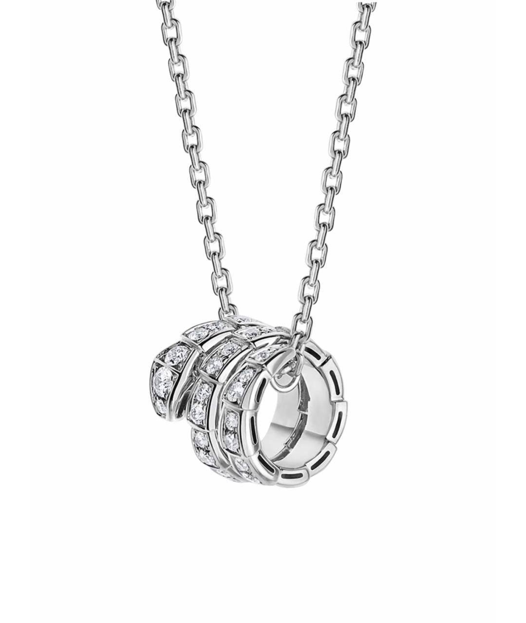 BVLGARI Подвеска из белого золота, фото 1