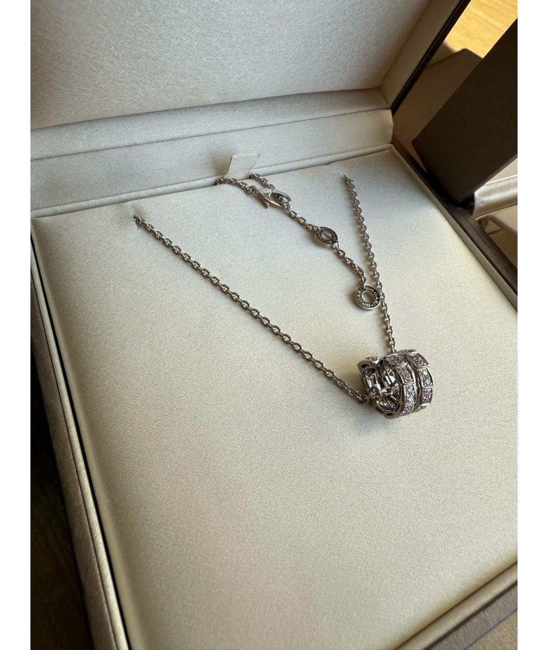 BVLGARI Подвеска из белого золота, фото 3