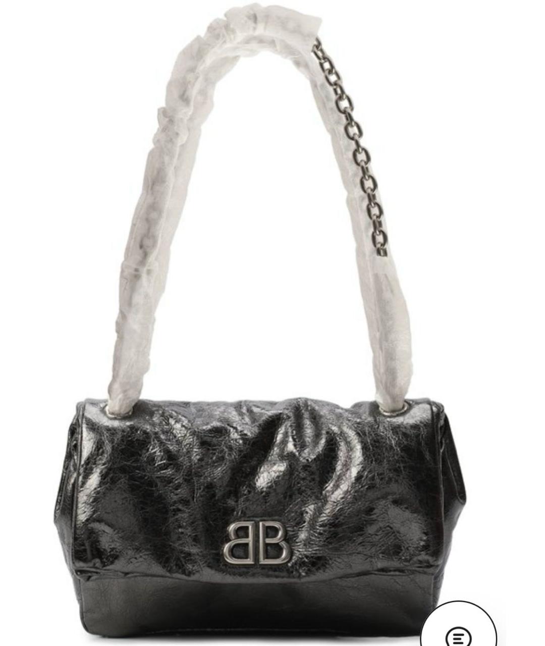 BALENCIAGA Сумка через плечо из лакированной кожи, фото 6