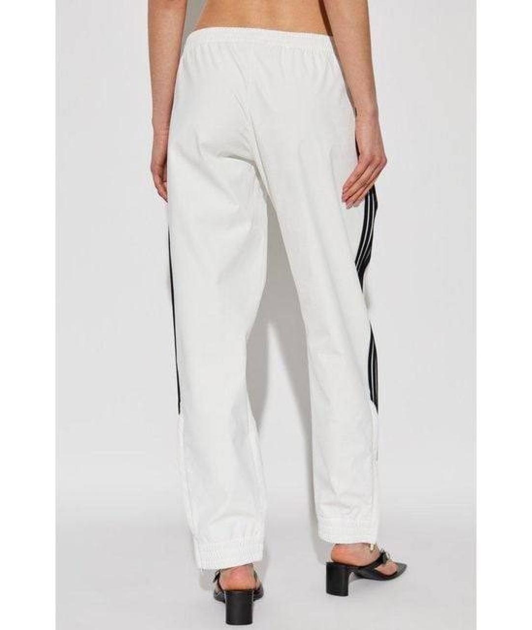 BALENCIAGA Белые брюки узкие, фото 3