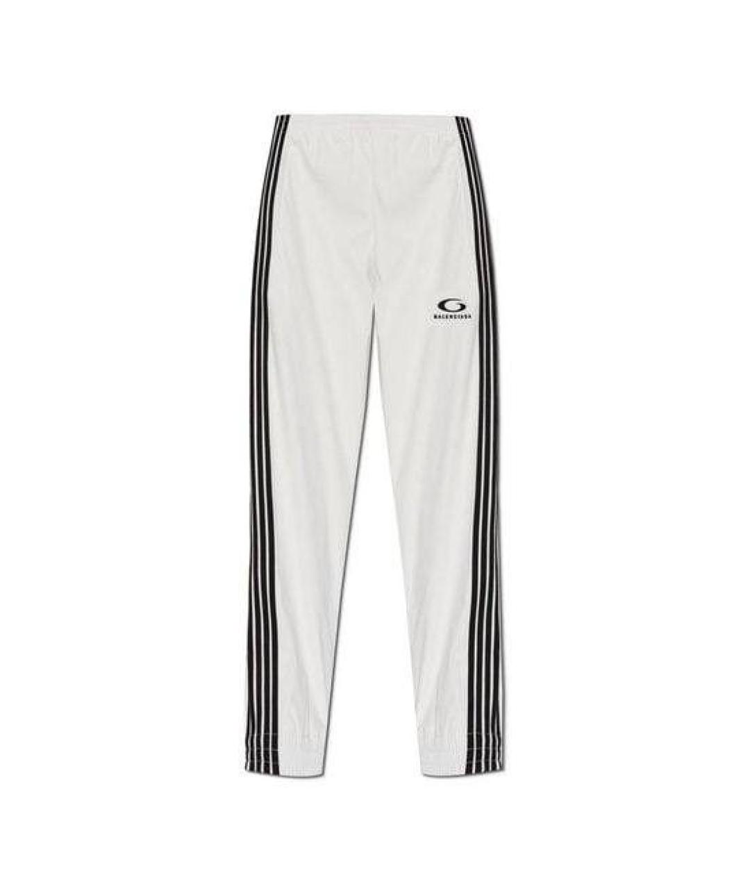 BALENCIAGA Белые брюки узкие, фото 1