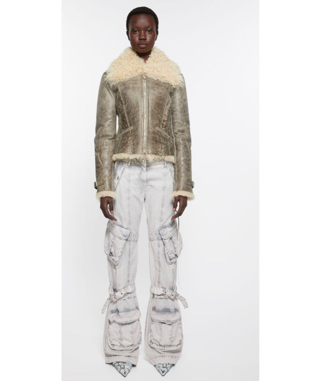 ACNE STUDIOS Белые прямые джинсы, фото 7