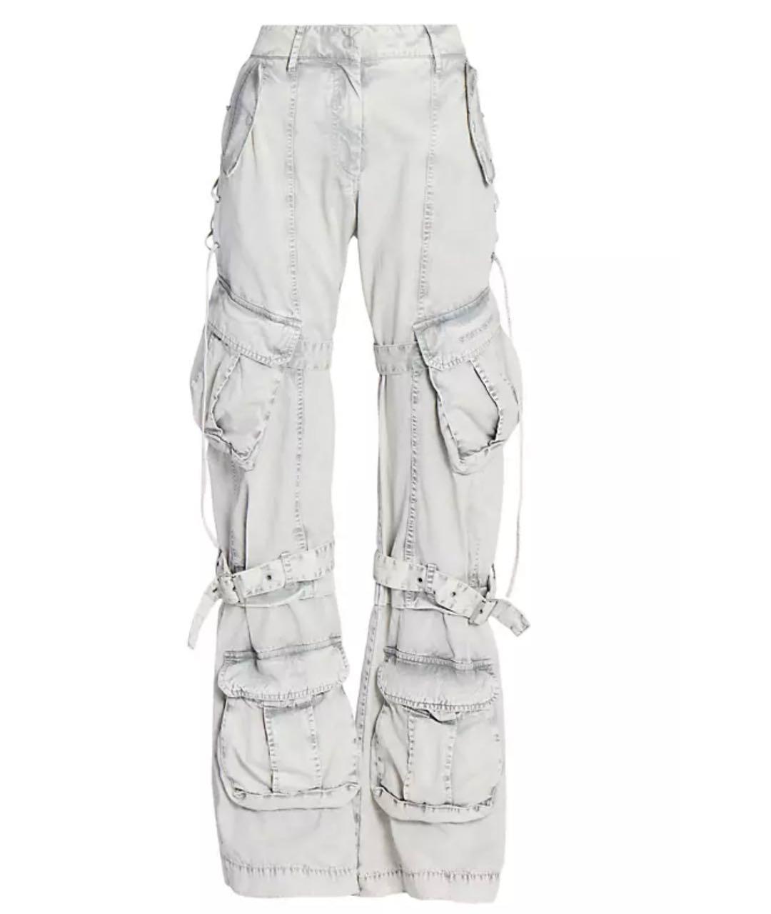 ACNE STUDIOS Белые прямые джинсы, фото 4
