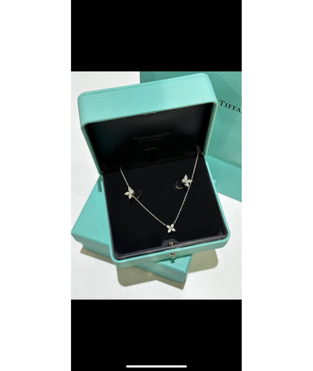 TIFFANY&CO Платиновый комплект, фото 4