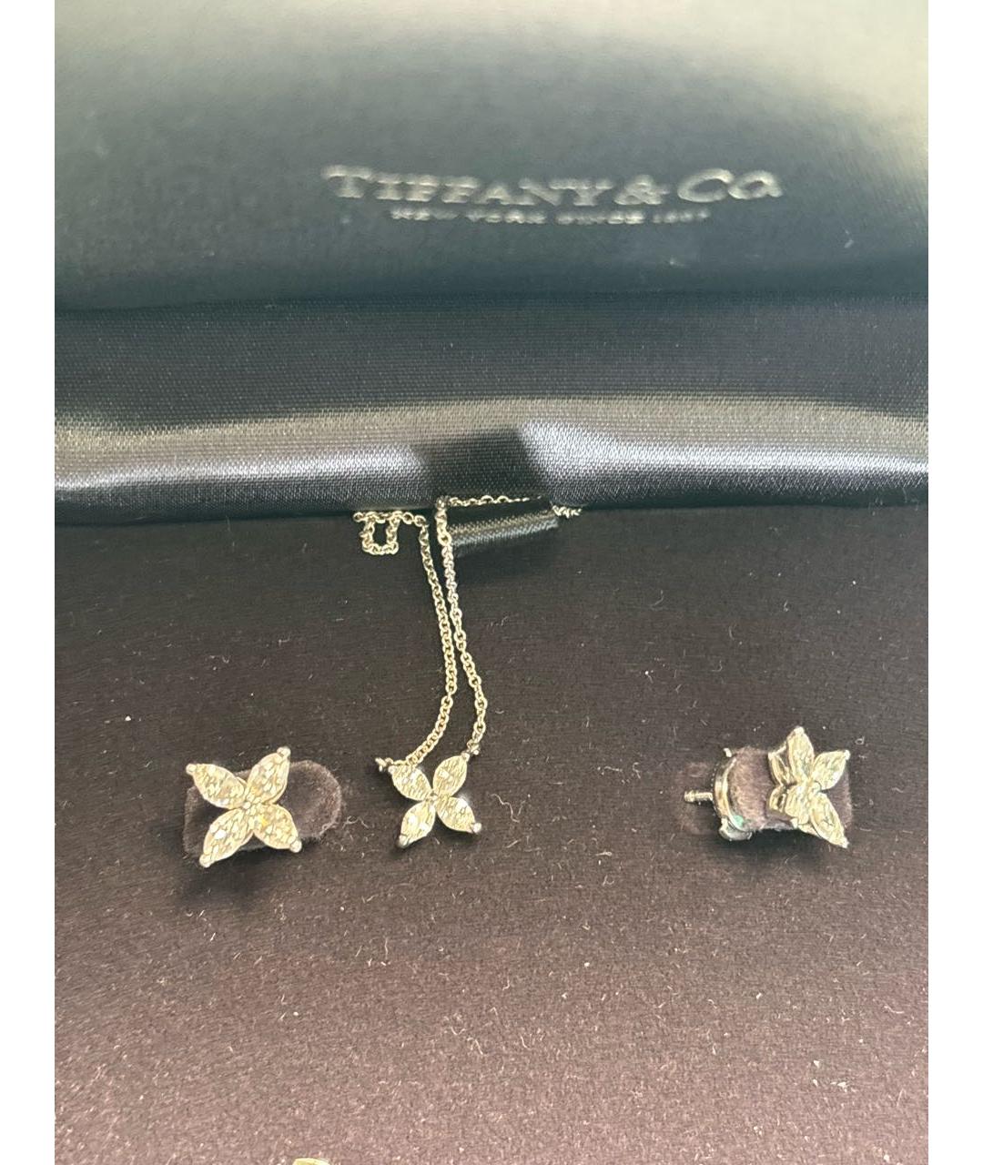 TIFFANY&CO Платиновый комплект, фото 8