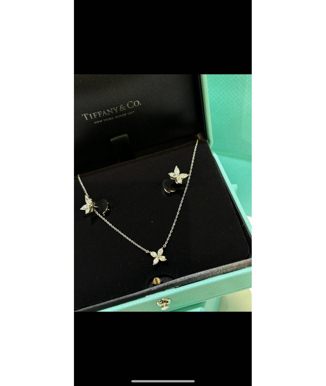 TIFFANY&CO Платиновый комплект, фото 5