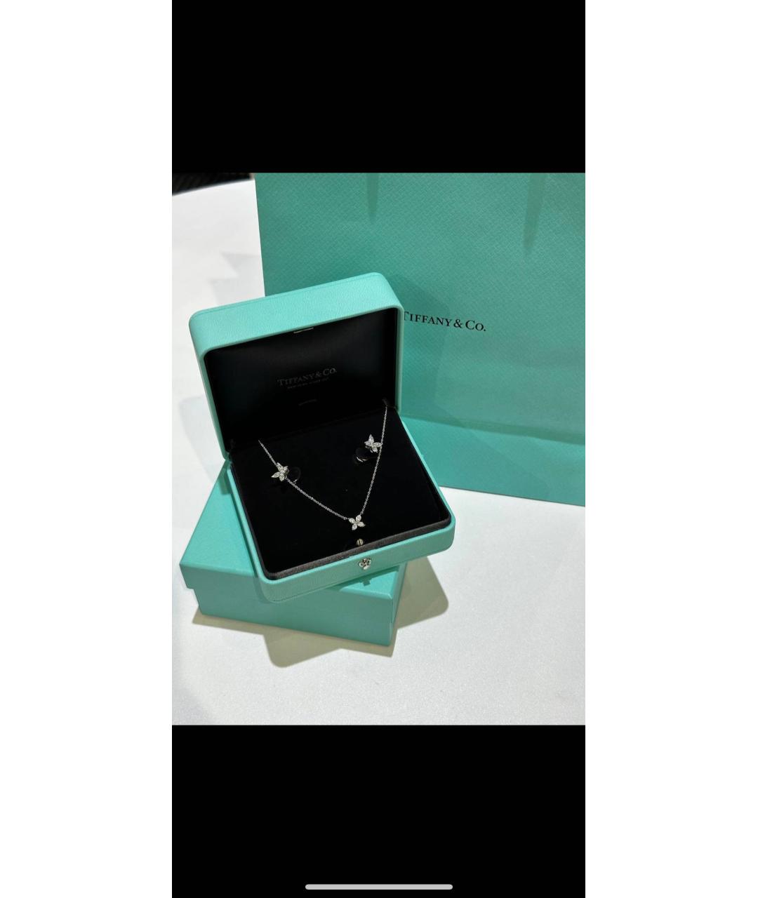 TIFFANY&CO Платиновый комплект, фото 3