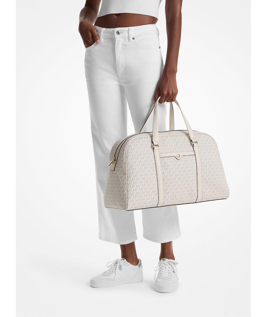 MICHAEL KORS Бежевая дорожная/спортивная сумка, фото 8