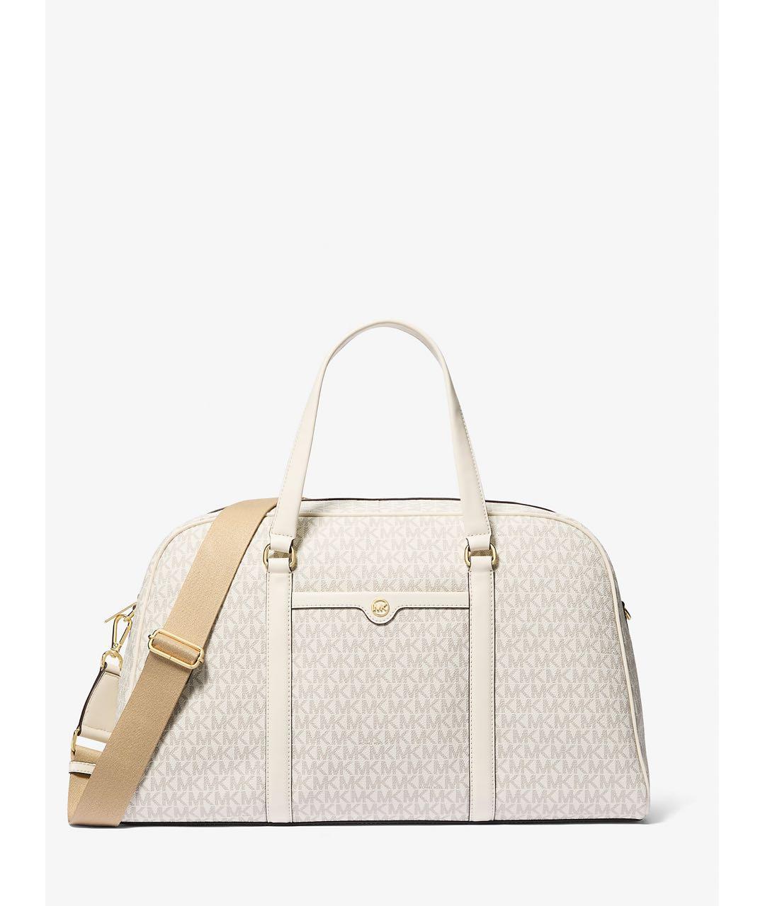 MICHAEL KORS Бежевая дорожная/спортивная сумка, фото 9