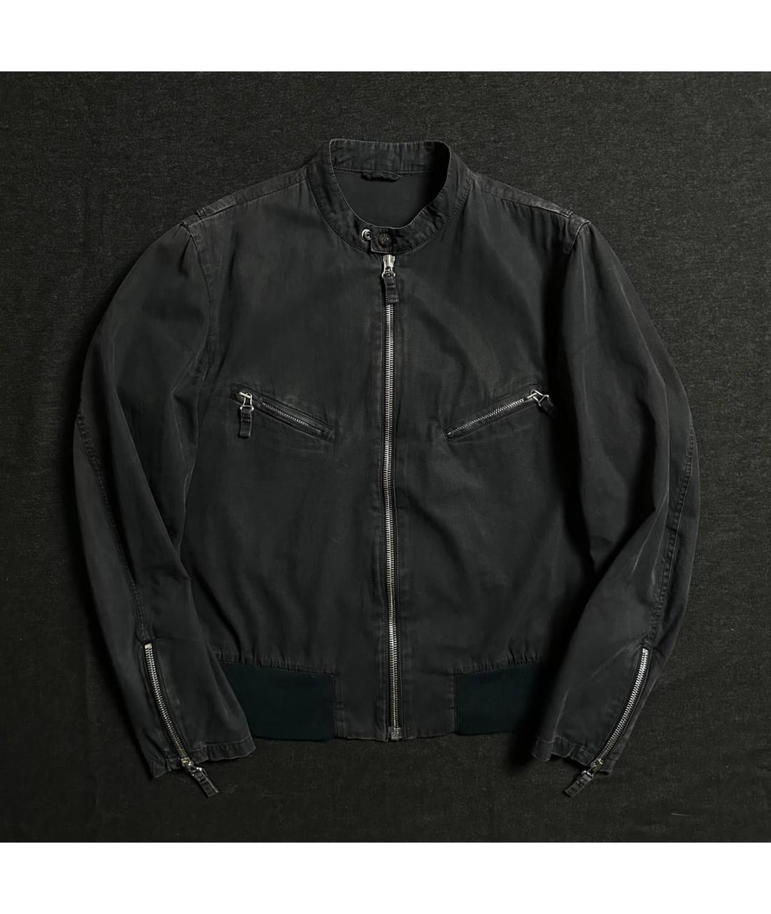 HELMUT LANG Черная деним куртка, фото 2