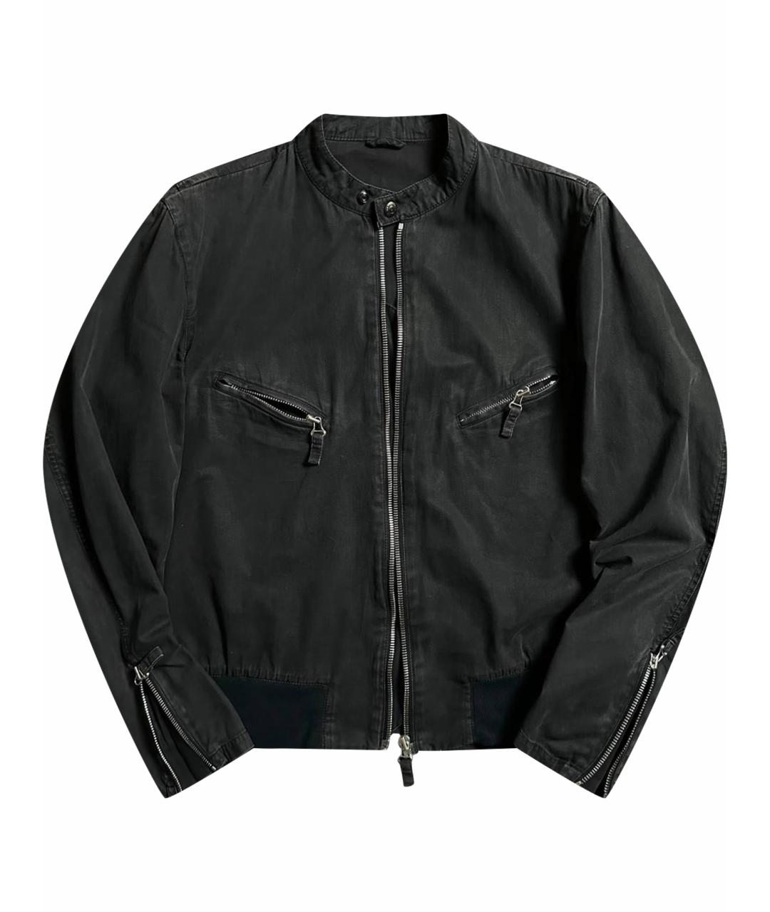 HELMUT LANG Черная деним куртка, фото 1