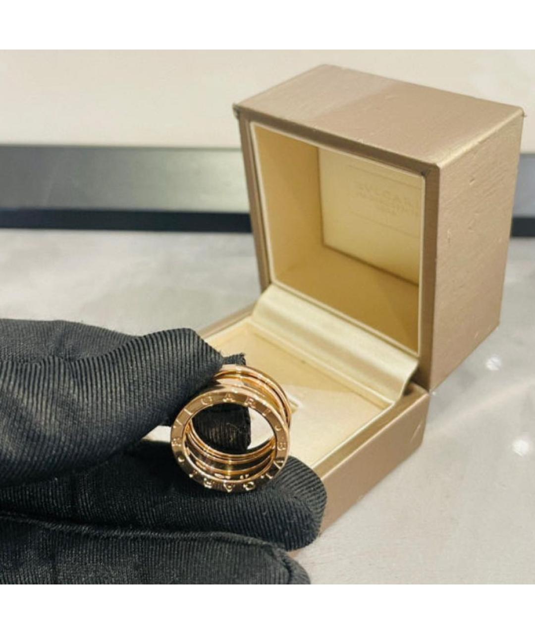 BVLGARI Золотое кольцо из розового золота, фото 6