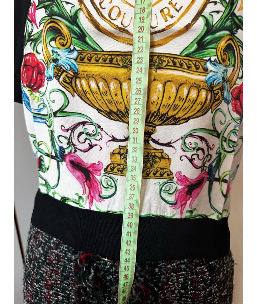 VERSACE JEANS COUTURE Мульти вискозный джемпер / свитер, фото 7