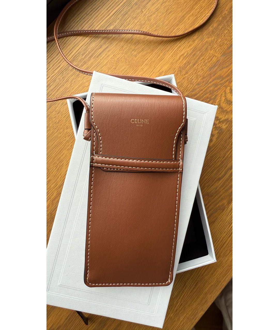 CELINE Золотые металлические солнцезащитные очки, фото 6