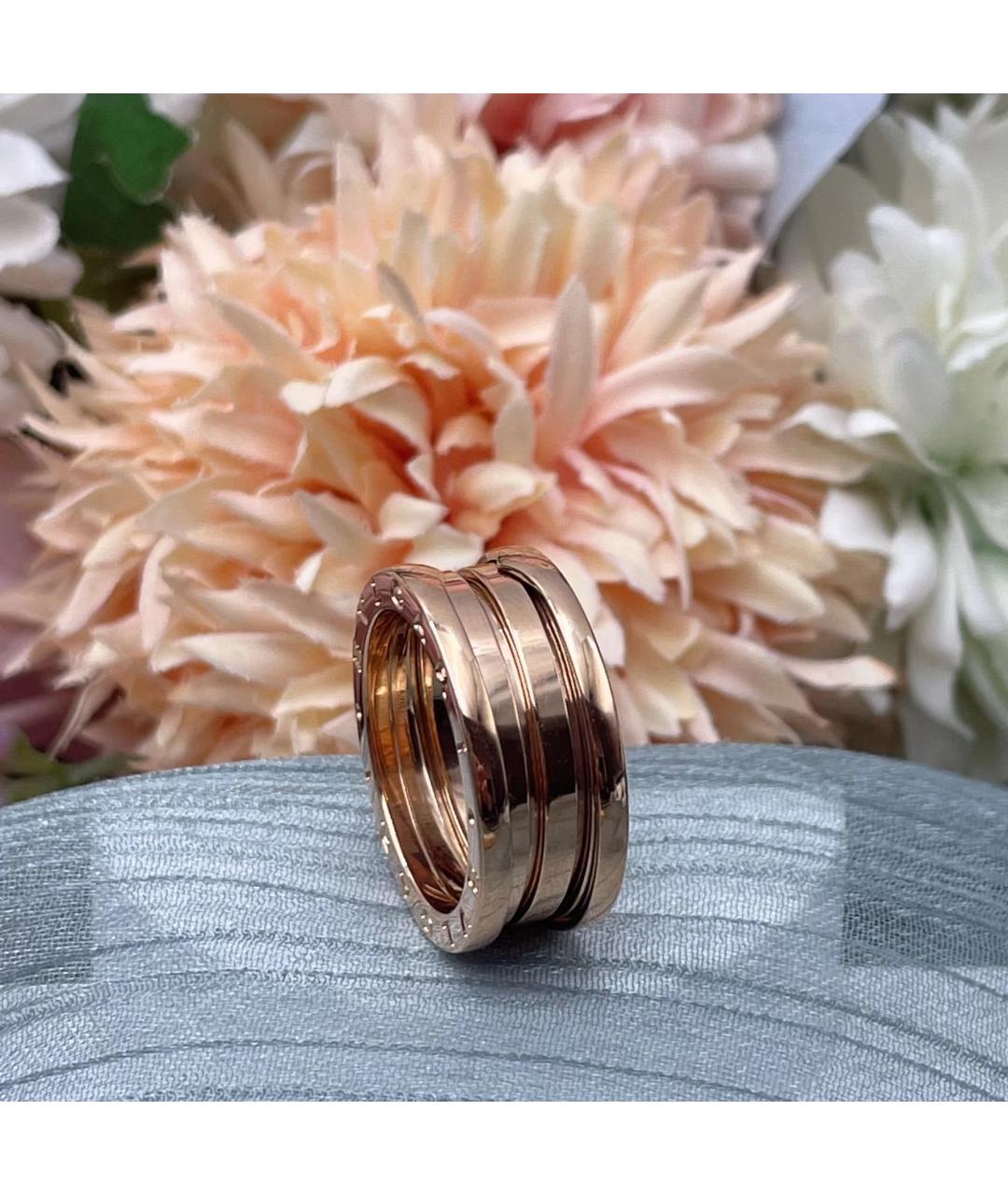 BVLGARI Золотое кольцо из розового золота, фото 3