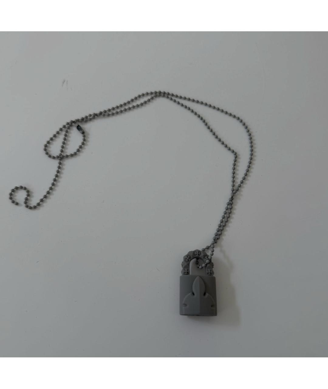 CHROME HEARTS Серый металлический кулон, фото 2