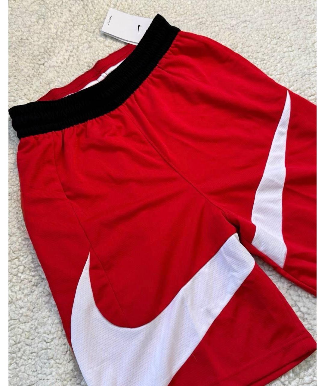 NIKE Красные шорты, фото 3