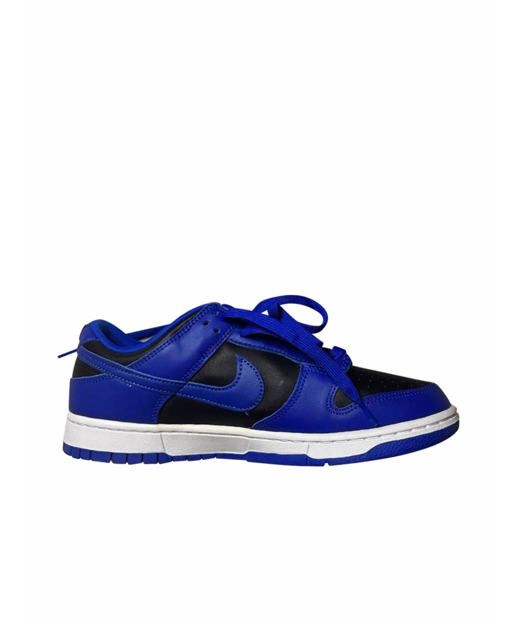 NIKE Темно-синие низкие кроссовки / кеды, фото 1