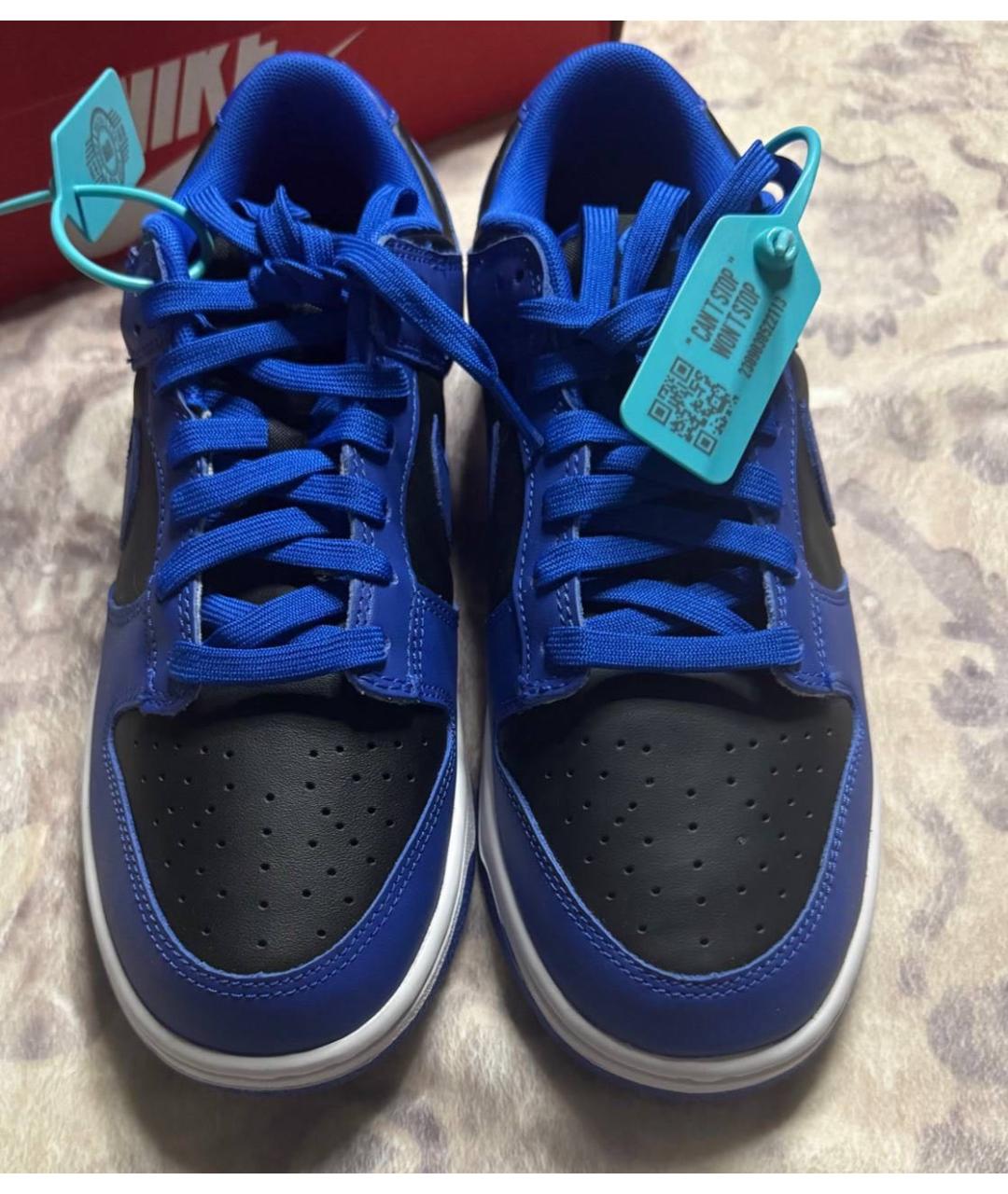 NIKE Темно-синие низкие кроссовки / кеды, фото 3