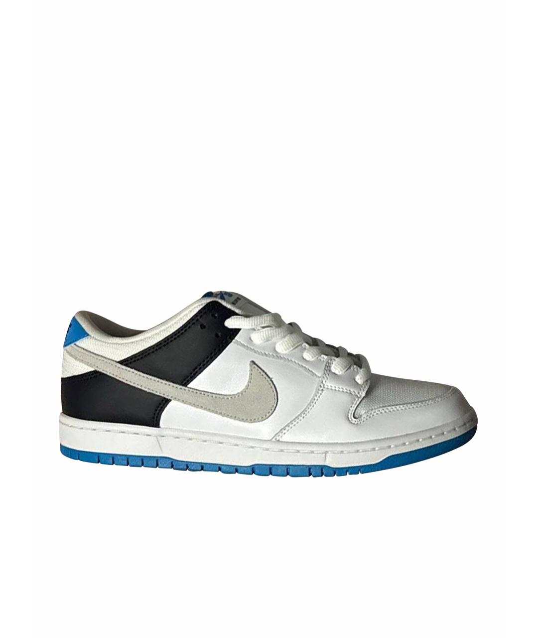 NIKE Белые низкие кроссовки / кеды, фото 1