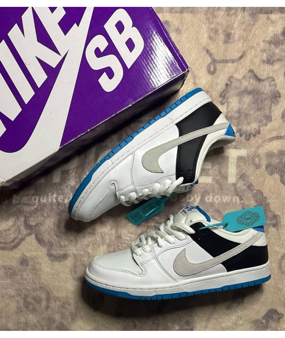NIKE Белые низкие кроссовки / кеды, фото 5