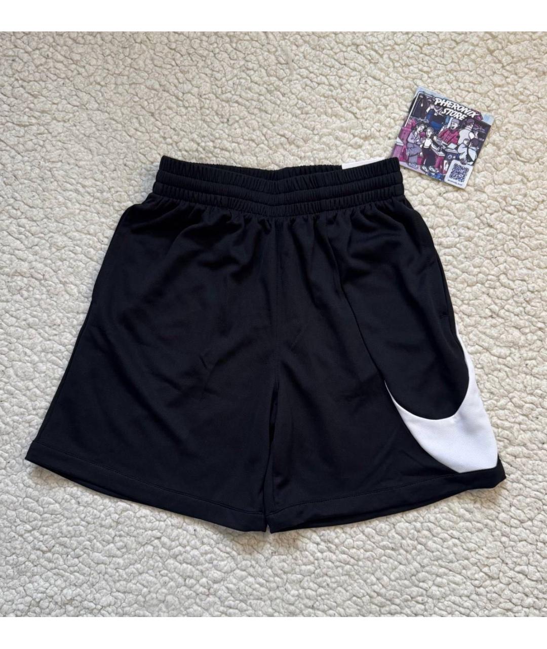NIKE Черные шорты, фото 4