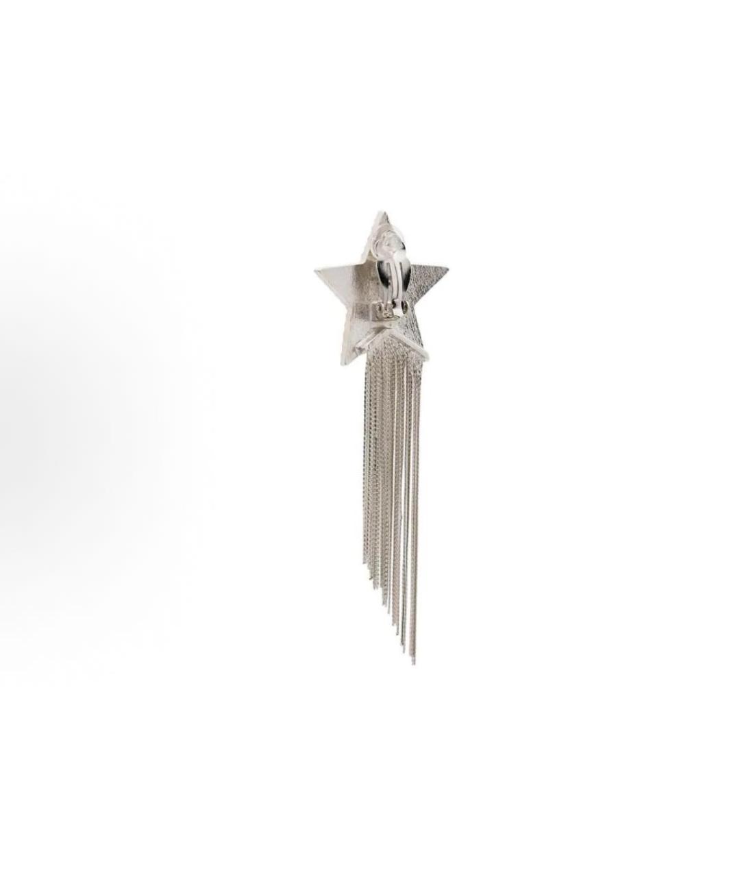 SAINT LAURENT Серебряные серьги, фото 3