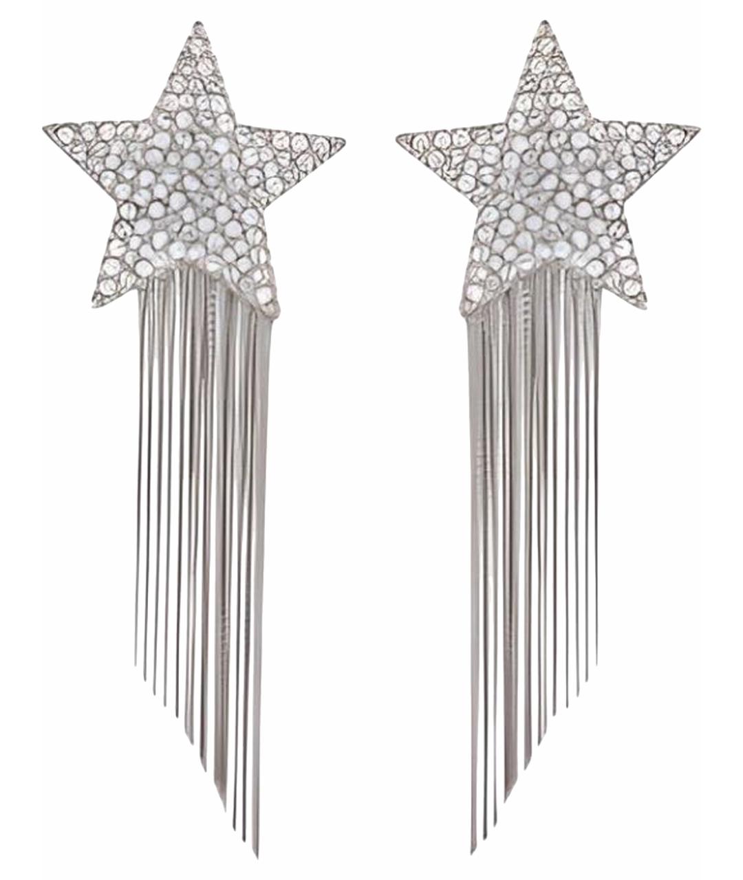SAINT LAURENT Серебряные серьги, фото 1