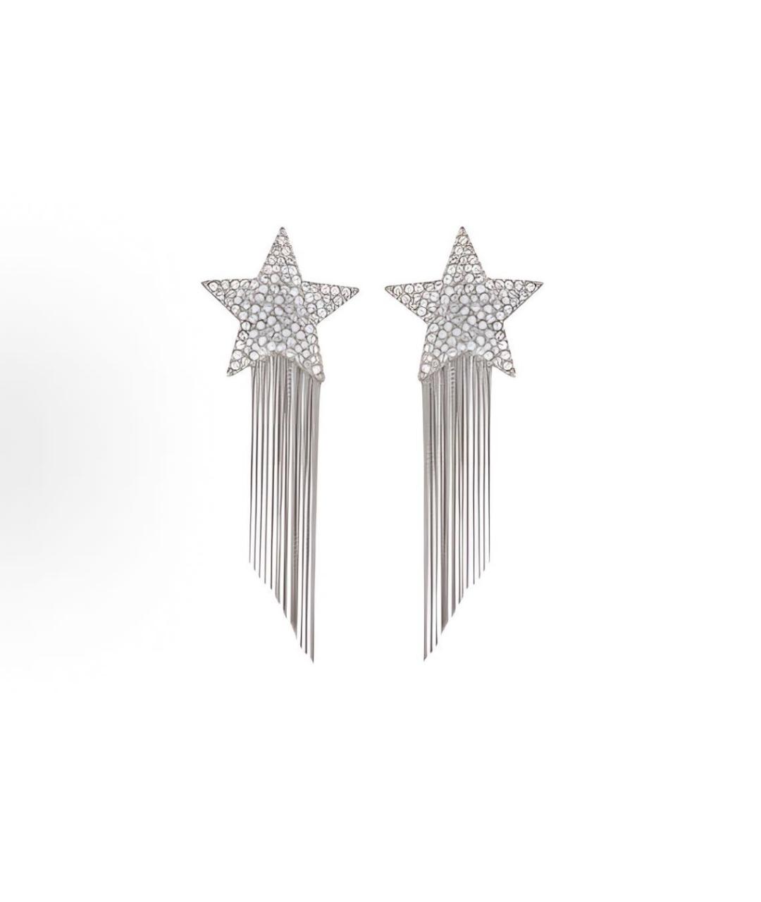 SAINT LAURENT Серебряные серьги, фото 5