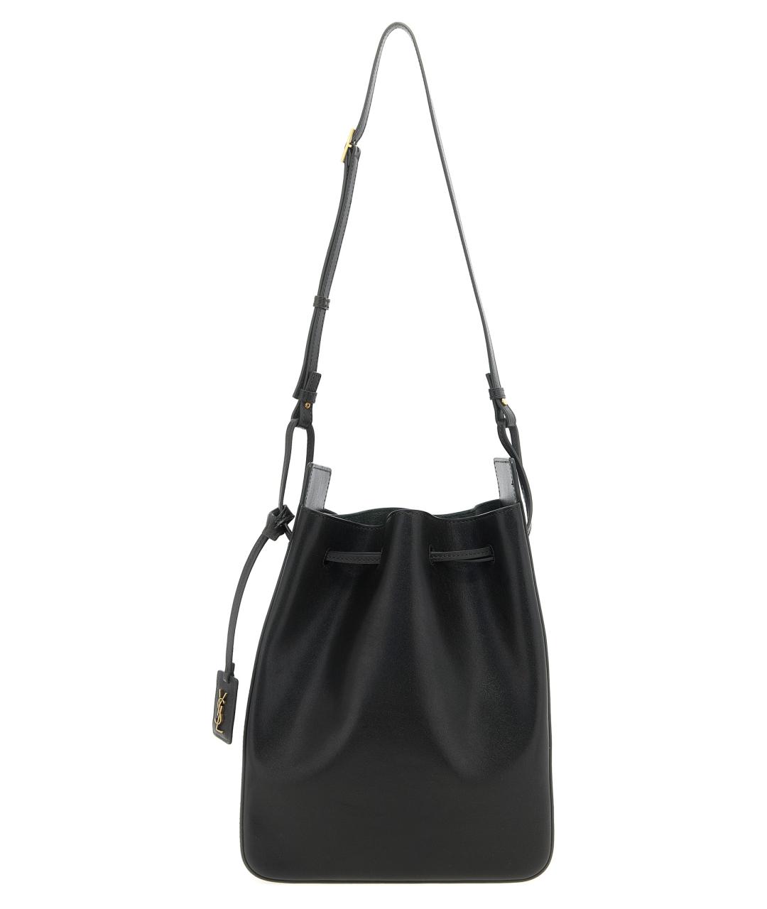 SAINT LAURENT Зеленая кожаная сумка тоут, фото 1