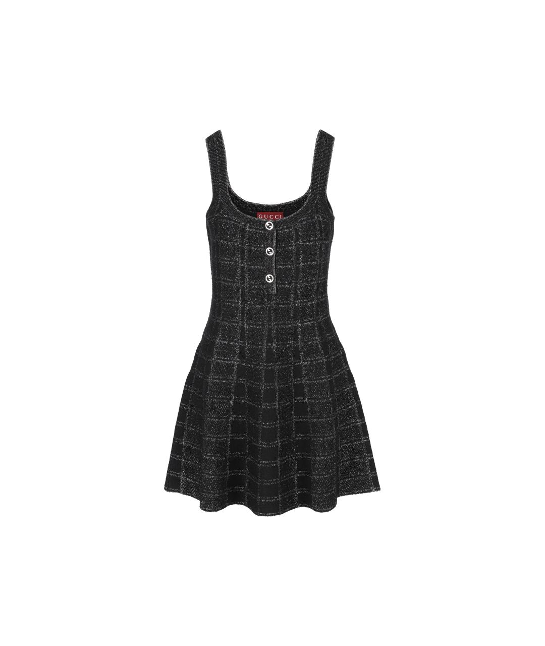 GUCCI Черное повседневное платье, фото 1