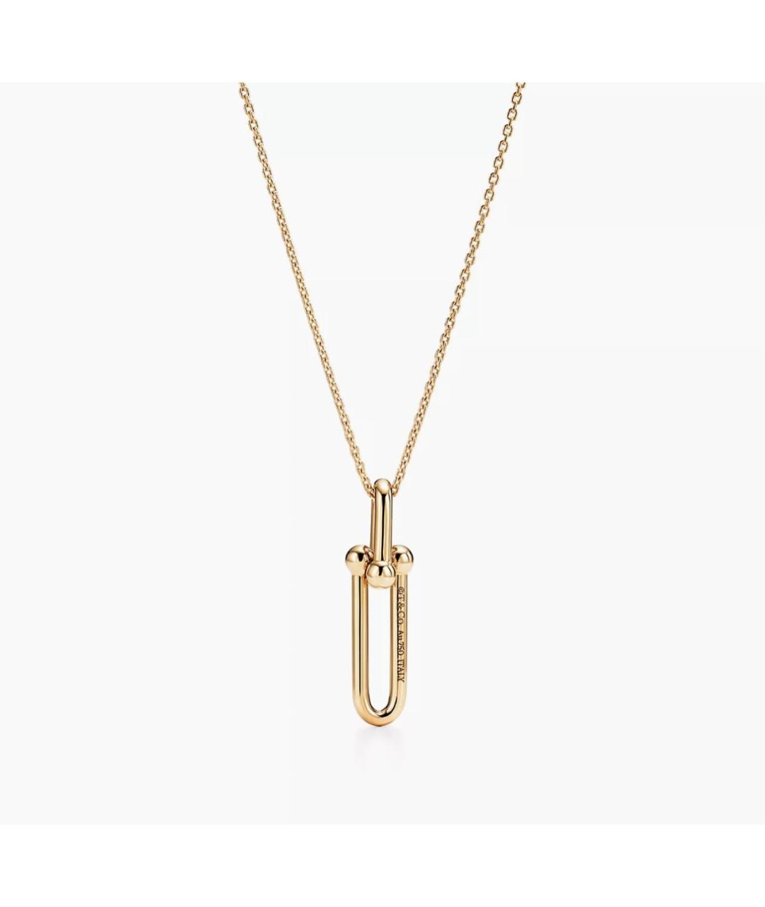 TIFFANY&CO Золотая подвеска из желтого золота, фото 5