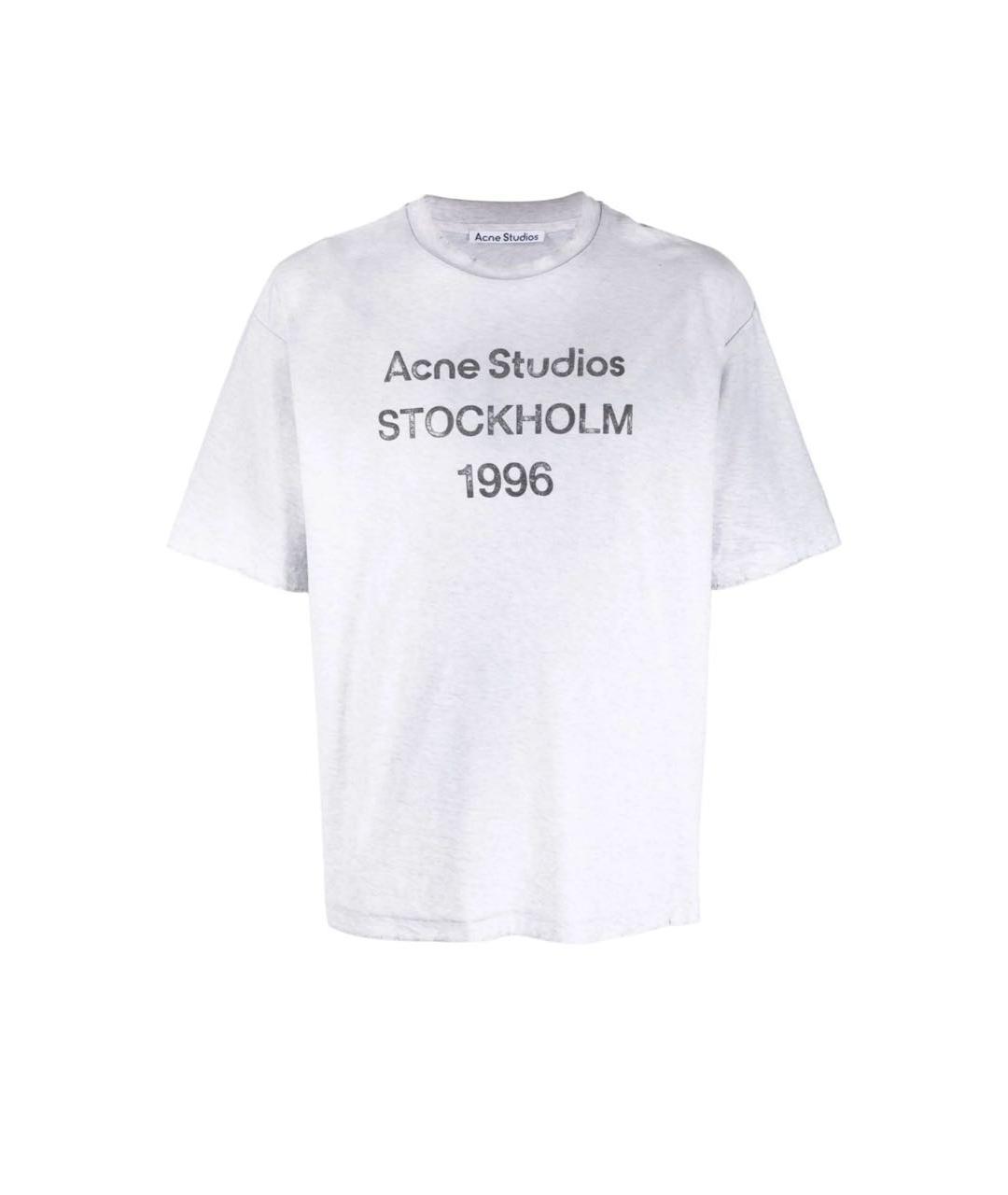 ACNE STUDIOS Белая футболка, фото 1