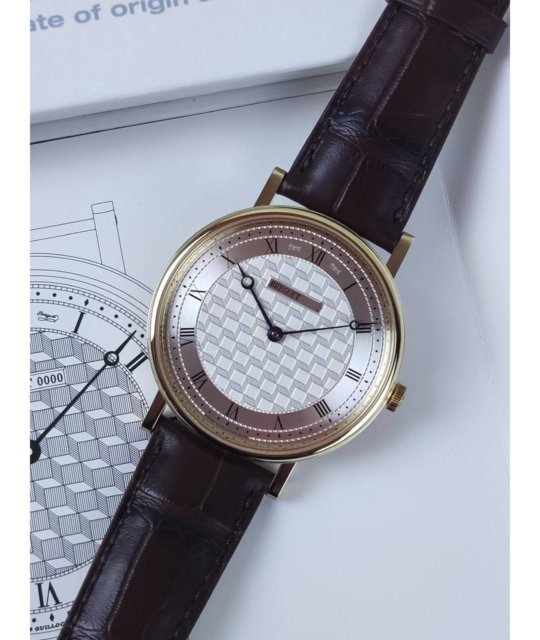 Breguet Золотые часы из желтого золота, фото 3