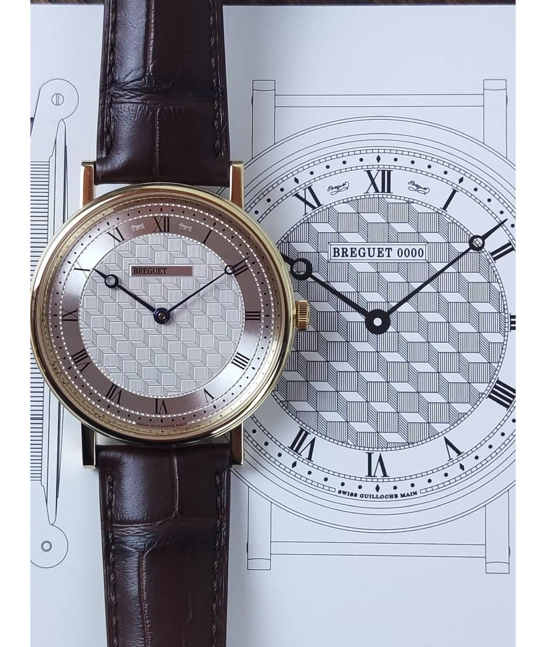 Breguet Золотые часы из желтого золота, фото 2
