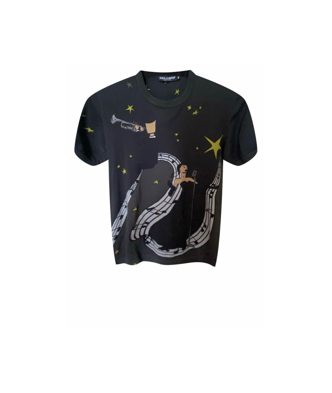 DOLCE&GABBANA Мульти футболка, фото 1