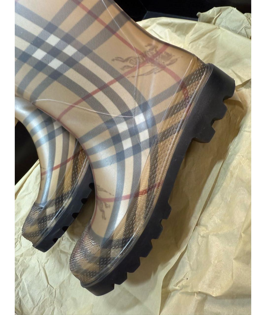 BURBERRY Резиновые сапоги, фото 4