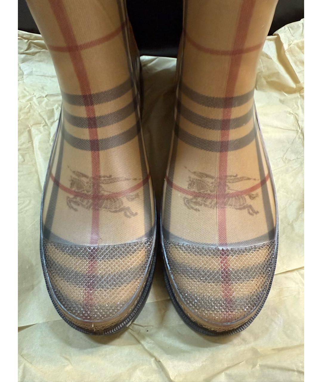 BURBERRY Резиновые сапоги, фото 3
