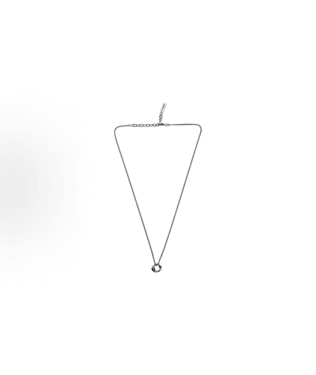 SAINT LAURENT Серебряная цепочка, фото 2