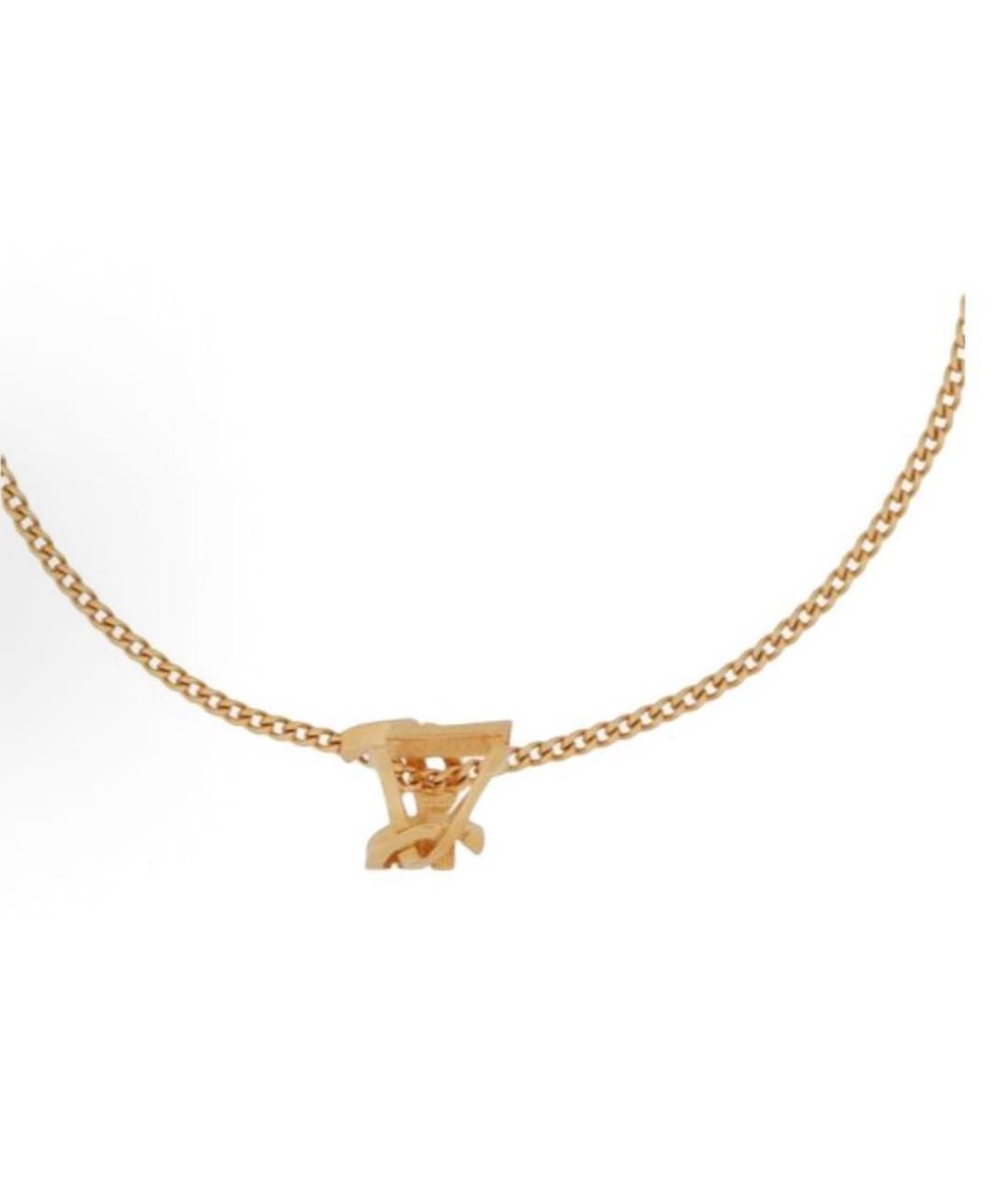 SAINT LAURENT Золотой браслет, фото 3