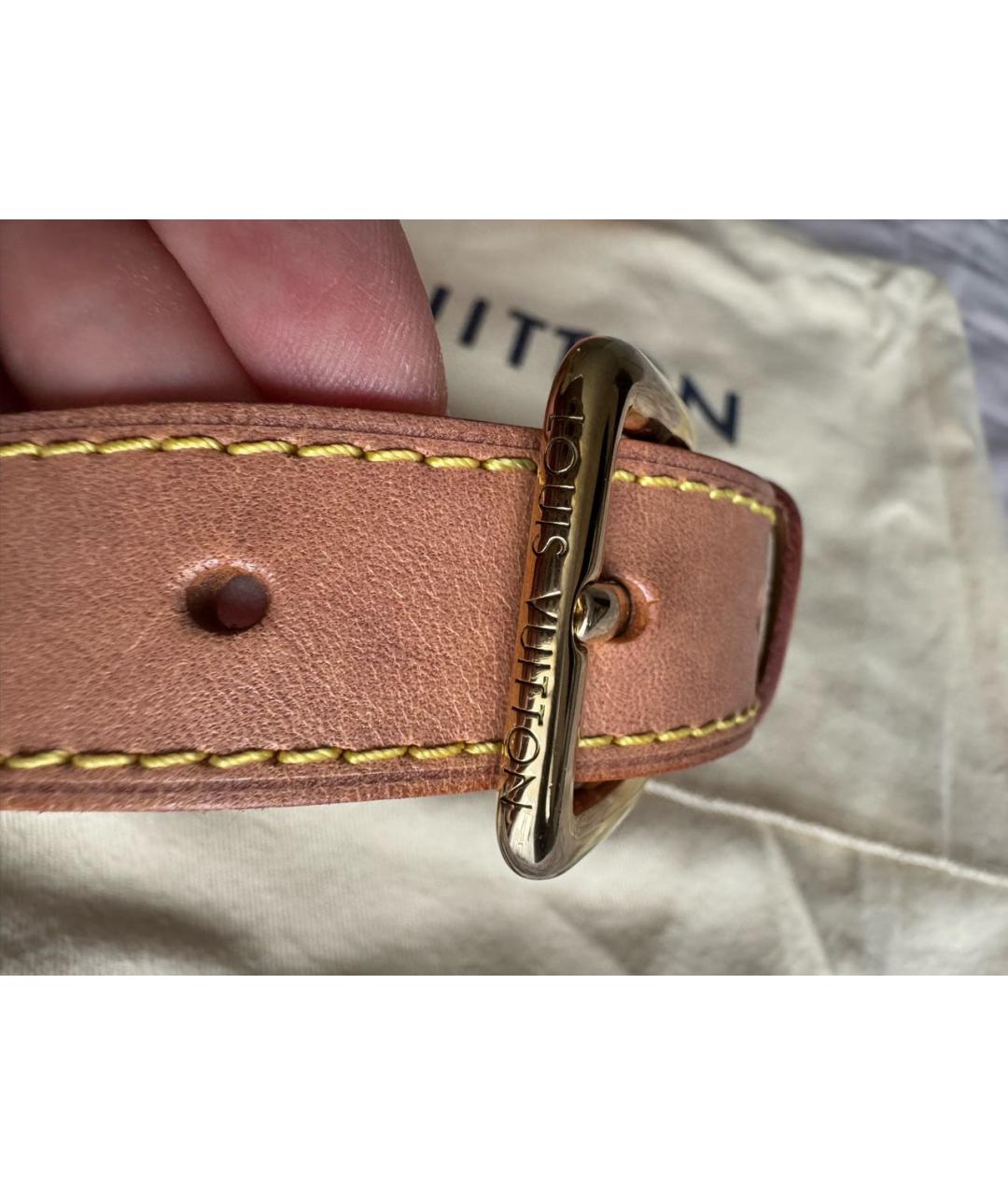 LOUIS VUITTON Коричневая поясная сумка, фото 8