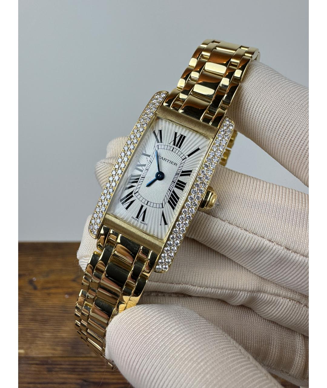 CARTIER Золотые часы из желтого золота, фото 2
