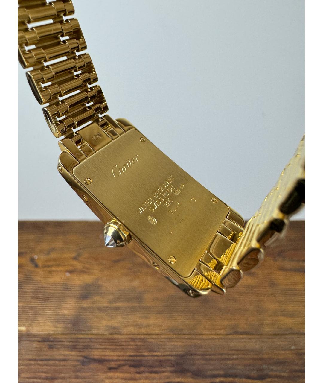 CARTIER Золотые часы из желтого золота, фото 5