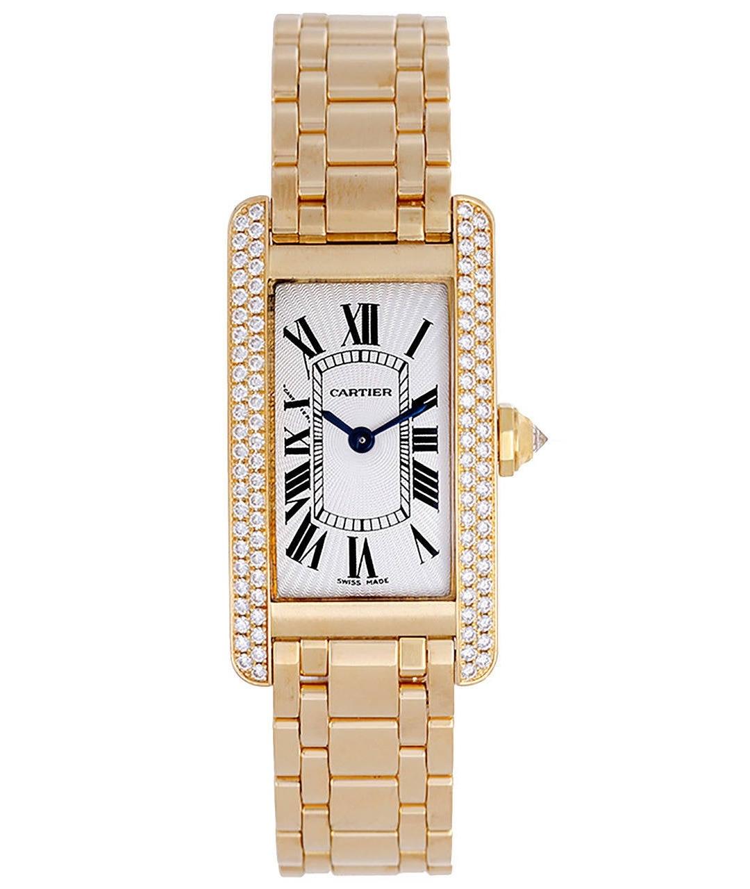 CARTIER Золотые часы из желтого золота, фото 8