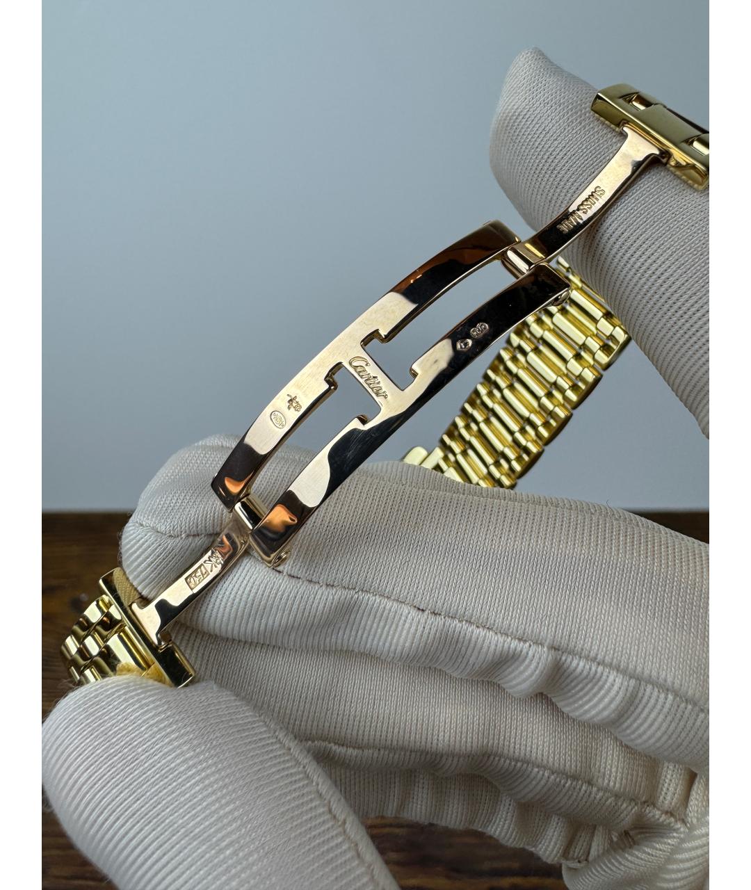 CARTIER Золотые часы из желтого золота, фото 7