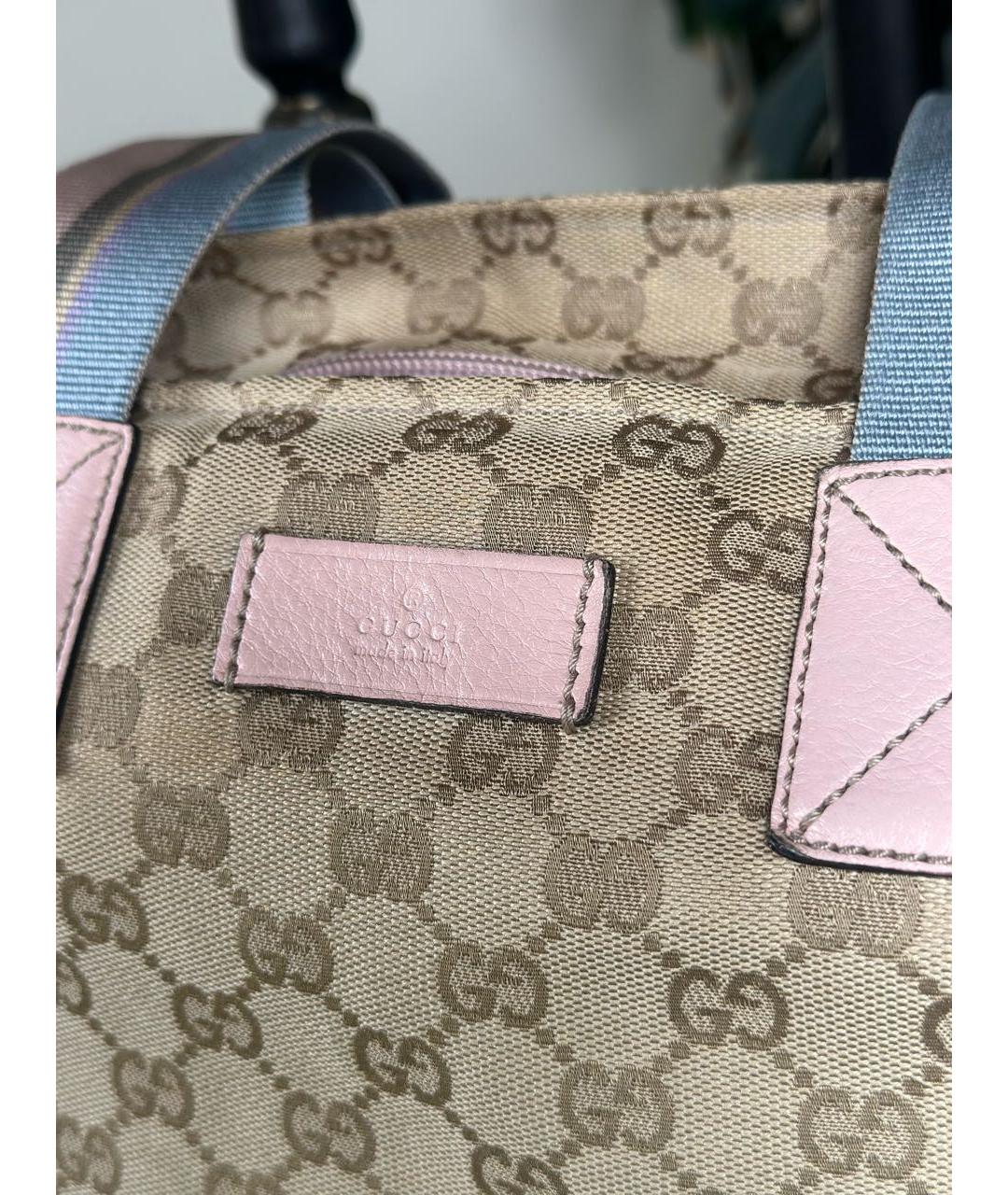 GUCCI Розовая сумка тоут, фото 2