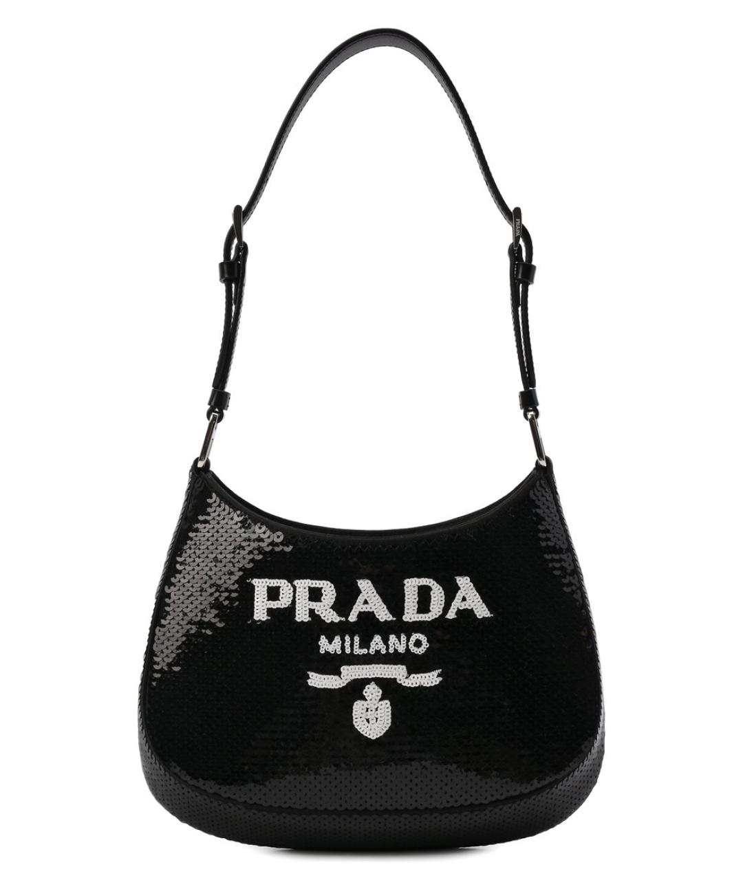 PRADA Черная сумка через плечо, фото 1