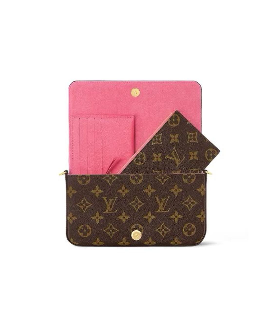 LOUIS VUITTON Коричневая сумка через плечо, фото 5