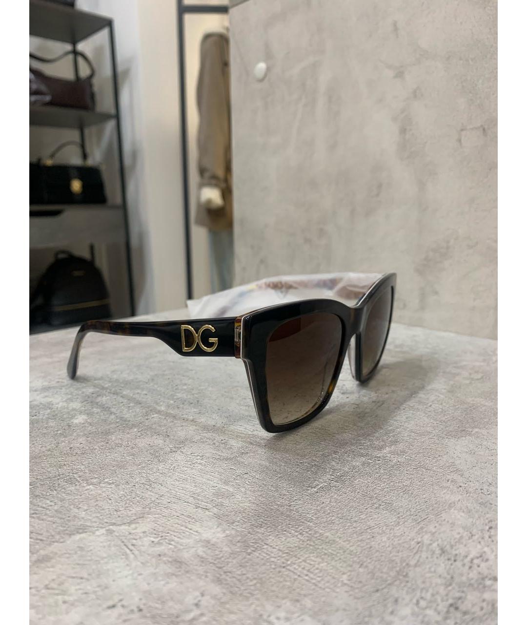 DOLCE&GABBANA Пластиковые солнцезащитные очки, фото 2