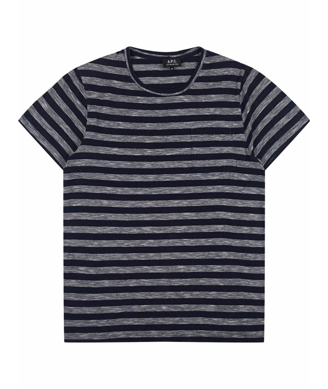 A.P.C. Мульти хлопковая футболка, фото 1